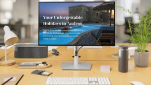 Κατασκευή Ιστοσελίδας για Βίλες στην Άνδρο | Androck.gr από τη Bluemind