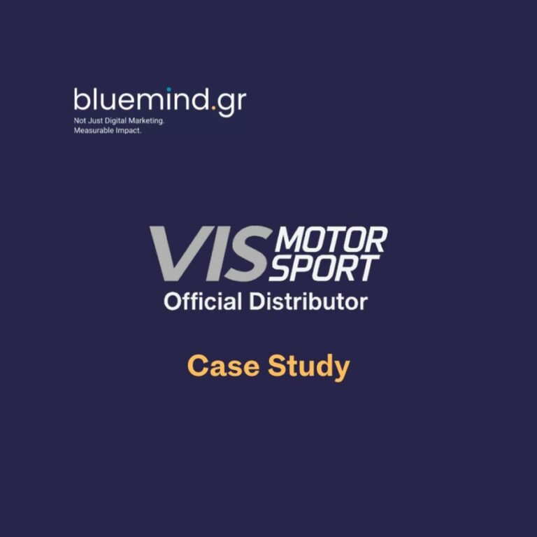 κατασκευη eshop για vismotorsport απο τη Bluemind case study