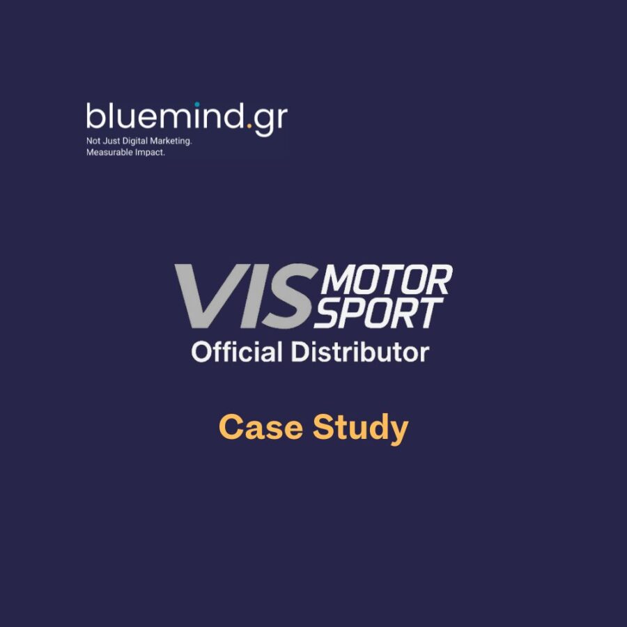 κατασκευη eshop για vismotorsport απο τη Bluemind case study