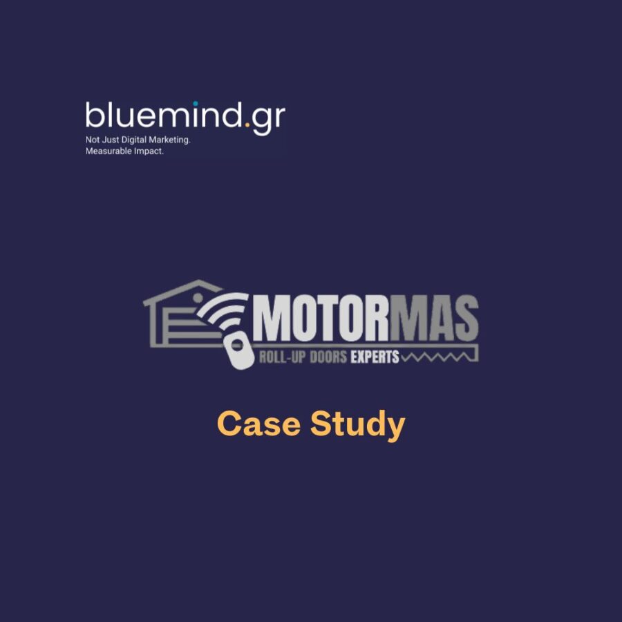 Case study από Bluemind για τις υπιρεσίες SEO & Google ads Perfomance στη Motormas