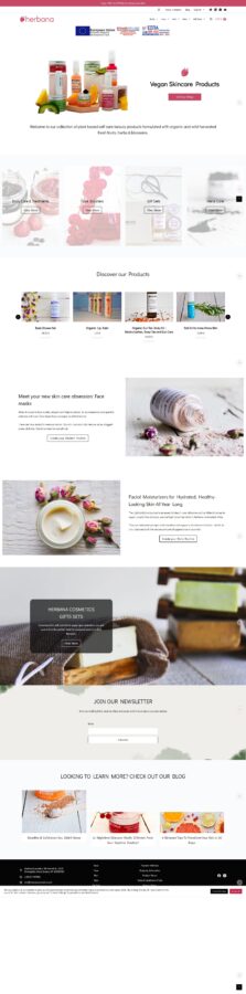 Κατασκευη eshop για καλλυντικά case study απο τη Bluemind