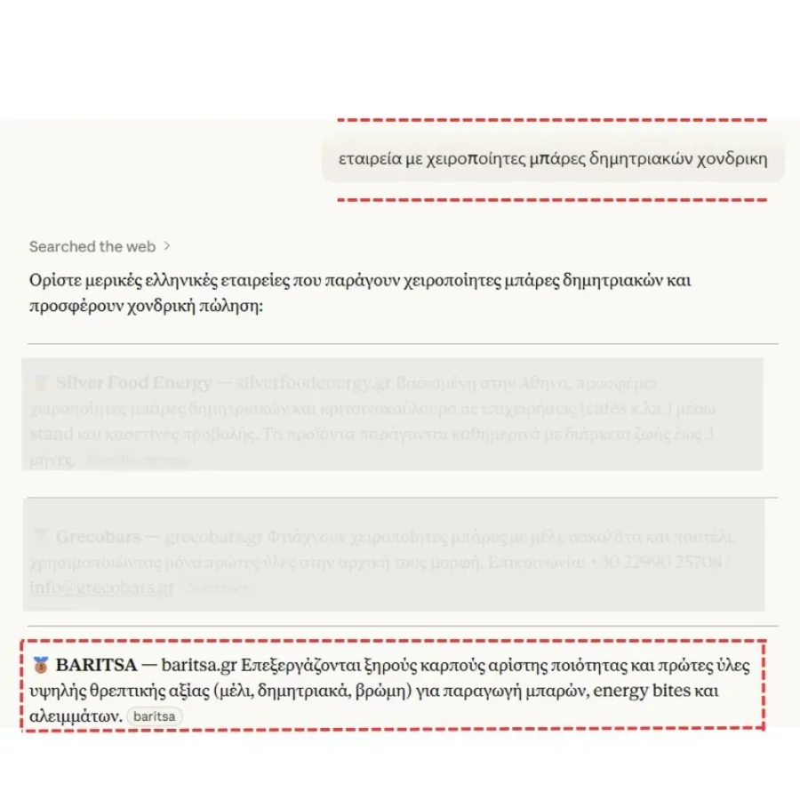 baritsa claude ai response seo optimization